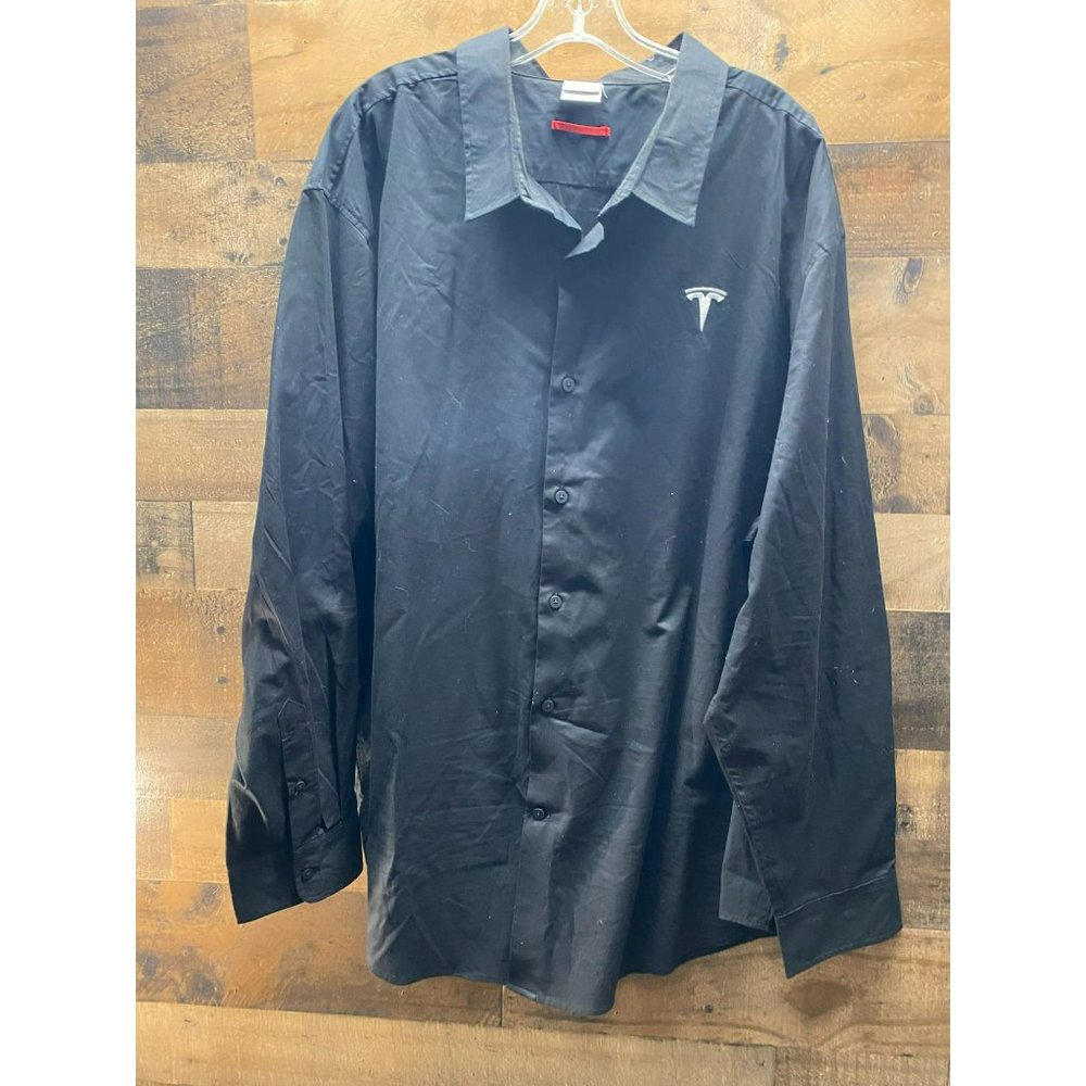Tesla Men's‎ Long Sleeve Button Up Size 4XL